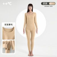 Rianne.He 女子无痕保暖衣 奶肤 MTWXKB