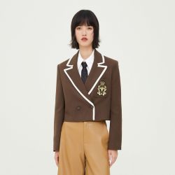 ONLY 女士短款修身西装
