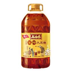 九三 非转基因 食用油 古法笨榨大豆油 5L