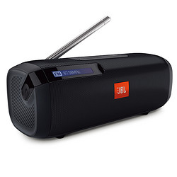 JBL 杰宝 TUNERFM 便携蓝牙音箱收音机二合一 黑色