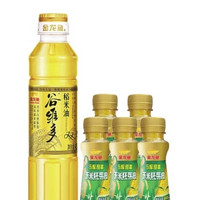 有券的上：金龙鱼 谷维多稻米油 400ML+玉米胚芽油 60ML*5瓶