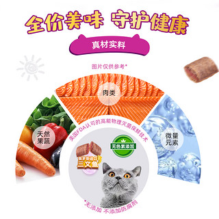 Myfoodie 麦富迪 猫粮幼猫专用英短美短蓝猫三文鱼鲜肉夹心双拼猫粮2kg