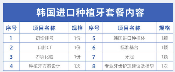 美奥口腔 韩国进口种植牙