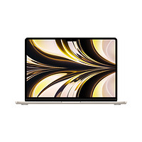 Apple 苹果 MacBook Air 2022款 M2 芯片版 13.6英寸 轻薄本 星光色 立减