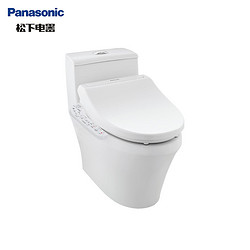 Panasonic 松下 DL-5225CWS马桶盖+A型虹吸式连体坐便器