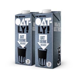 OATLY 噢麦力 燕麦奶谷物饮料原味燕麦奶1L*2 国产