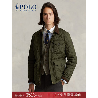 Ralph Lauren/拉夫劳伦男装 22年秋季绗缝夹克RL15893 301-绿色 S