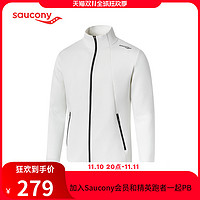 saucony 索康尼 针织上衣男子跑步针织外套舒适时尚透气跑步外套