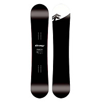 gray snowboards MACH 2023款 中性滑雪单板 黑色/白色 155cm 加硬加宽版