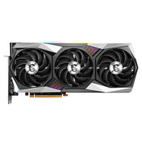 MSI 微星 Radeon RX 6800 XT GAMING Z TRIO 16G 魔龙 显卡 16GB 黑色