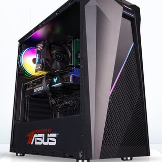 ASUS 华硕 未来者 十二代酷睿版 台式机 黑色（酷睿i5-12400F、RTX 2060 6G、16GB、500G SSD）