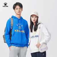 KELME 卡尔美 连帽卫衣男2022春秋冬套头衫百搭运动休闲情侣上衣女