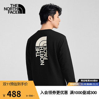 北面 TheNorthFace北面针织卫衣情侣款户外舒适保暖秋上新套头衫|7W8O