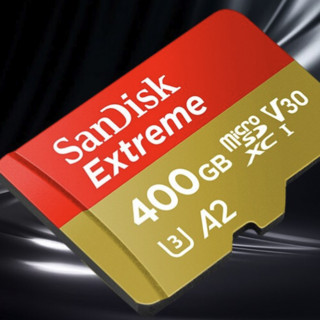 SanDisk 闪迪 至尊极速系列 A2U3V30 Micro-SD存储卡 400GB（U3，A2，V30）