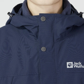 Jack Wolfskin 狼爪 男子三合一冲锋衣 5120133-1010 宝蓝色 M