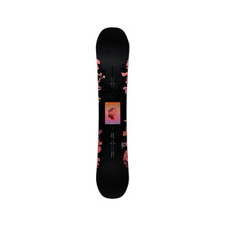 BURTON 伯顿 YEASAYER 女子滑雪单板 13222108000 黑色/粉色 140cm