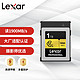  Lexar 雷克沙 1TB CFexpress Type B存储卡 GOLD PRO系列 读1900MB/s 写1500MB/s 高速影像卡　