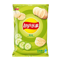 Lay's 乐事 薯片黄瓜味75g×1袋零食休闲食品网红宿舍