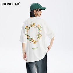 ICONSLAB X SSUR PLUS 印花T恤 IC221002231