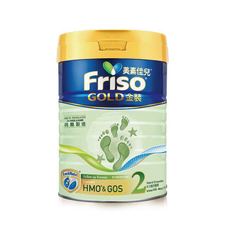 Friso 美素佳儿 奶粉金装2段（6-12个月）900g*12罐