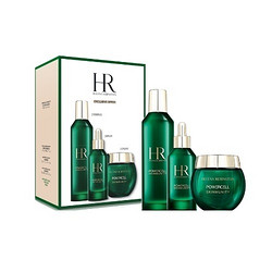 HELENA RUBINSTEIN 赫莲娜 HR绿宝瓶3件套装（悦活蓄能新肌水200ml+夜间修护睡眠晚霜/面霜50ml+强韧修护精华露50ml）