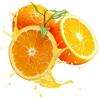 水果蔬菜 江西赣南脐橙 彩箱礼盒橙子 生鲜水果 5kg含箱 铂金果 果径70-80mm