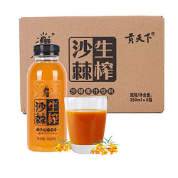 吕梁野山坡 山西特产生榨沙棘汁  350ml*8