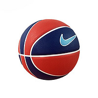 NIKE 耐克 SKILLS 橡胶篮球 BB0634-446 力量靛青/哈瓦那红 3号/儿童