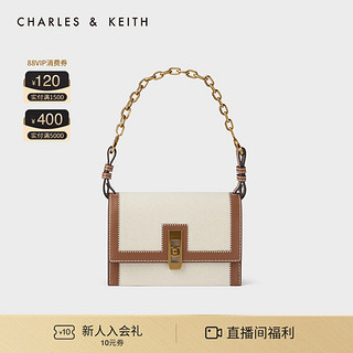 CHARLES & KEITH CHARLES&KEITH秋冬女包CK2-50270644女士小方包追光系列腋下包