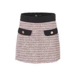 ZARA 女士针织半截裙 02093066070