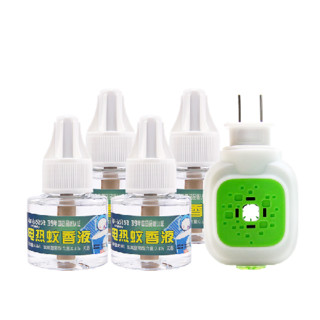 CHUNJUAN 春娟 电热蚊香液 45ml*4瓶+1器