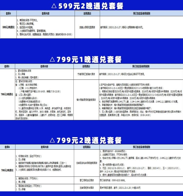 低至195/晚,超长效期!佰翔集团旗下酒店1-2晚通兑套餐