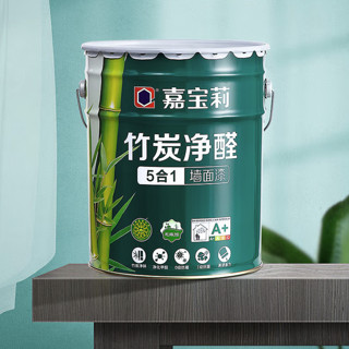 CARPOLY 嘉宝莉 竹炭净醛5合1墙面漆 白色 6.4L