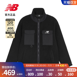 new balance NB官方正品22新款男款冬季运动休闲立领外套AMJ23358