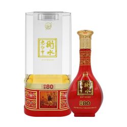 衡水老白干印象80白酒52度500ml1瓶纯粮食白酒特价酒水送礼自饮