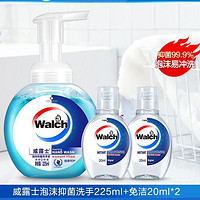 Walch 威露士 健康呵护泡沫洗手液225ml+免洗洗手液20ml*2