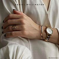 Daniel Wellington DanielWellington丹尼尔惠灵顿dw手镯男女手饰玫瑰金情侣开口手环