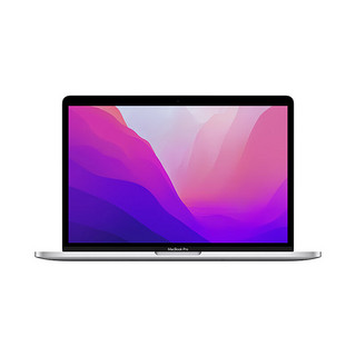 Apple 苹果 MacBook Pro 2022款 M2版 13.3英寸 轻薄本 银色（M2 10核、核芯显卡、24GB、2TB SSD、2.5K、Z16U0001X）