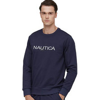 NAUTICA 诺帝卡 男士圆领卫衣 NWYS050652 藏青色 M