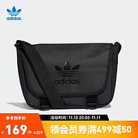 adidas 阿迪达斯 官方三叶草男女运动包HD7187 黑色 NS