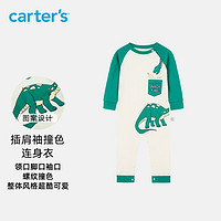 Carter's 孩特 carters 婴儿爬服秋季女宝宝洋气连体衣长袖长裤连身衣外出服 CSB22S025 24M（建议身高90cm）