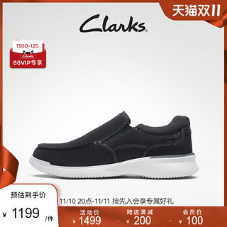 Clarks 其乐 男士2022新款春季经典复古休闲鞋潮流舒适一脚蹬爸爸鞋