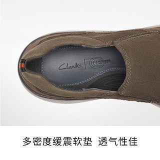 Clarks 其乐 男士2022新款春季经典复古休闲鞋潮流舒适一脚蹬爸爸鞋