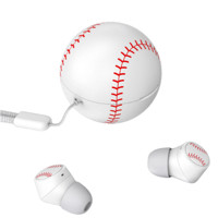 依魅 T5 标椎版 入耳式真无线动圈降噪蓝牙耳机 棒球