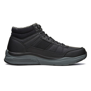 SKECHERS 斯凯奇 USA系列 Benago 男子户外休闲靴 66199/BLK 黑色 45