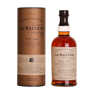 THE BALVENIE 百富 第六批次 1858号桶 单一麦芽 苏格兰威士忌 52.3%vol 700ml 礼盒装