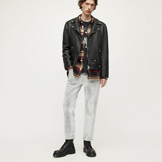 ALLSAINTS 男士皮夹克 ML025N 黑色 M