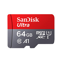 闪迪 Sandisk Micro-SD存储卡 64GB(UHS-I、A1)