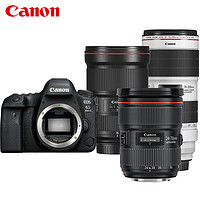 GLAD 佳能 Canon）EOS 6D Mark II 6D2 全画幅单反相机（24-70 2.8II+16-35 2.8III+70-200 2.8III）专业摄影套装