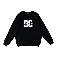 DC SHOES 春季新款男士卫衣宽松圆领无帽长袖运动卫衣